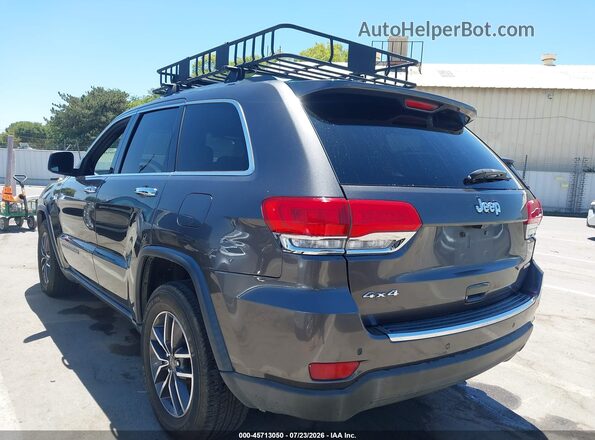 1C4RJFBG7KC654335 2019 JEEP GRAND CHEROKEE Gray Trasero izquierdo