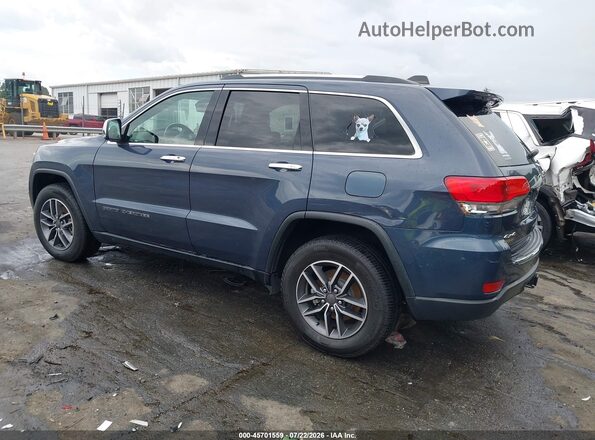 1C4RJFBG7KC730698 2019 JEEP GRAND CHEROKEE Blue Задня ліва чверть