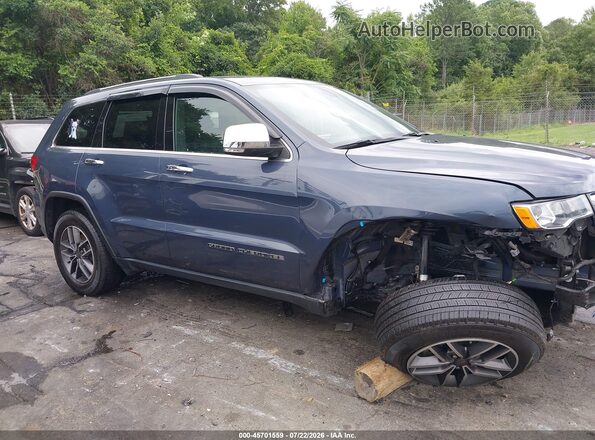 1C4RJFBG7KC730698 2019 JEEP GRAND CHEROKEE Blue Вид задньої частини салону