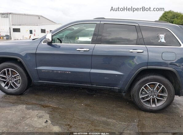 1C4RJFBG7KC730698 2019 JEEP GRAND CHEROKEE Blue Панорамний вид салону 360°
