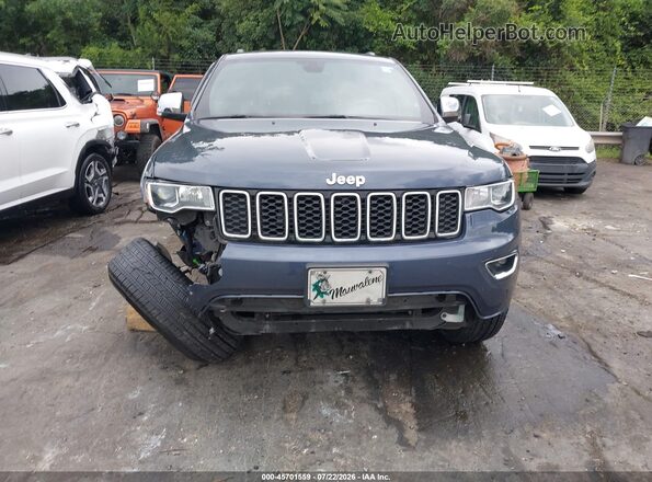 1C4RJFBG7KC730698 2019 JEEP GRAND CHEROKEE Blue Вид щитка приладів