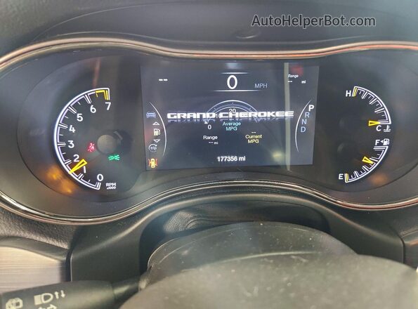 1C4RJFBG7LC174099 2020 JEEP GRAND Blue Սարքավորումների վահանակի տեսք