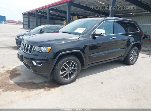 1C4RJFBG7LC421282 2020 JEEP GRAND CHEROKEE Black Առջևի ձախ երեք քառորդ տեսարան