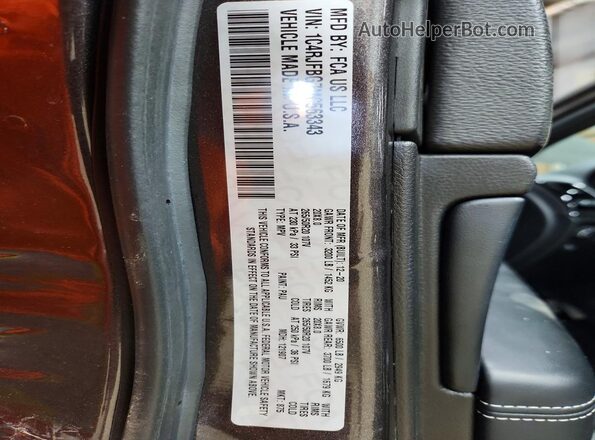 1C4RJFBG7MC563343 2021 JEEP GRAND Угольный Вид наклейки с VIN-кодом