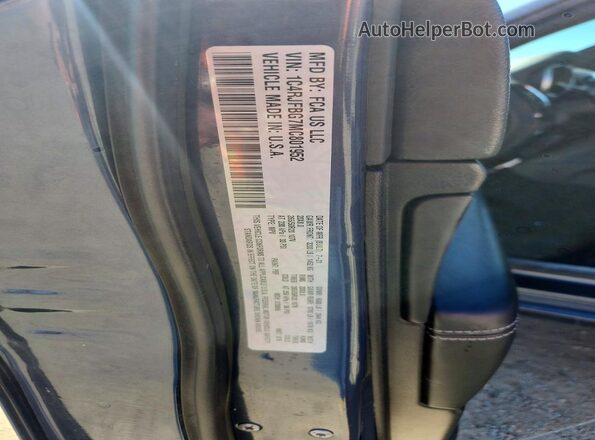1C4RJFBG7MC801952 2021 JEEP GRAND Blue Vista de la etiqueta del VIN