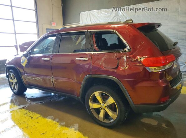 1C4RJFBG8GC348588 2016 JEEP GRAND Burgundy Задня ліва чверть