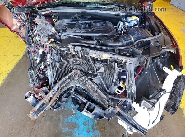 1C4RJFBG8GC348588 2016 JEEP GRAND Burgundy Вид підкапотного простору