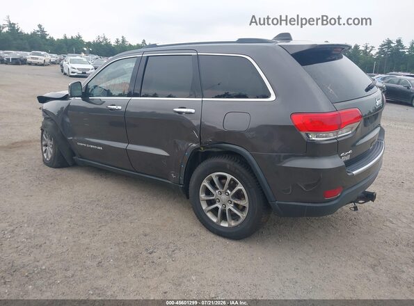 1C4RJFBG8GC385933 2016 JEEP GRAND CHEROKEE Серый Задняя левая четверть