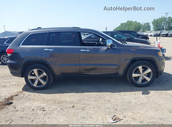 1C4RJFBG8GC443913 2016 JEEP GRAND CHEROKEE Серый Вид задней части салона