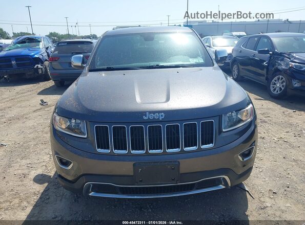 1C4RJFBG8GC443913 2016 JEEP GRAND CHEROKEE Серый Вид щитка приборов