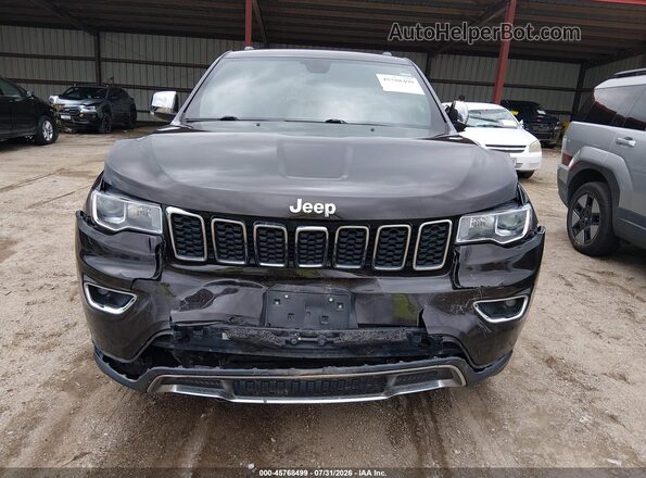 1C4RJFBG8HC605380 2017 JEEP GRAND CHEROKEE Коричневый Вид спереди