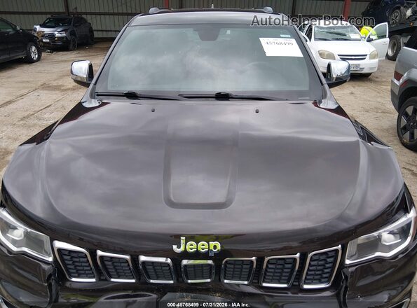 1C4RJFBG8HC605380 2017 JEEP GRAND CHEROKEE Коричневый Вид сзади
