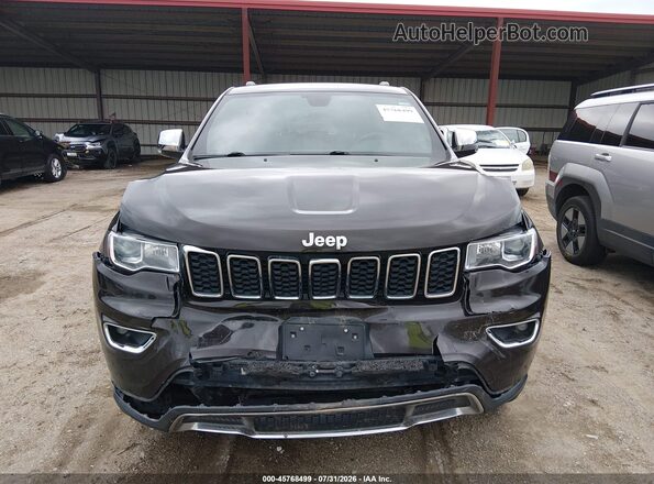 1C4RJFBG8HC605380 2017 JEEP GRAND CHEROKEE Коричневый Вид щитка приборов