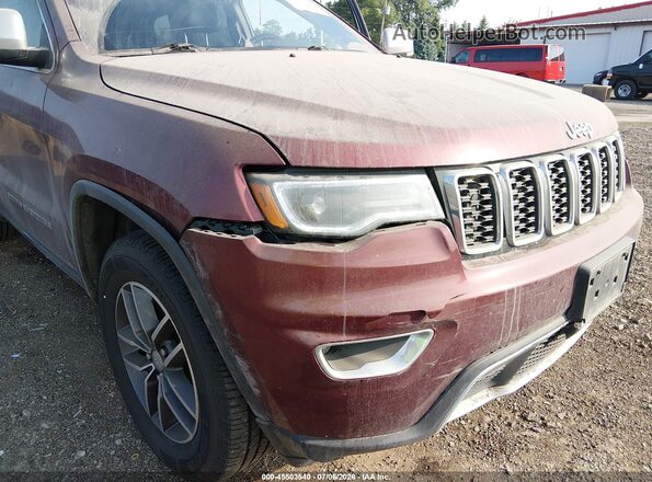 1C4RJFBG8HC635284 2017 JEEP GRAND CHEROKEE Burgundy Դիմացի տեսք