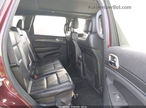 1C4RJFBG8HC635284 2017 JEEP GRAND CHEROKEE Burgundy VIN կոդի պիտակի տեսք