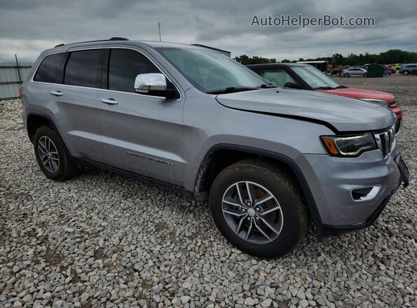 1C4RJFBG8HC899220 2017 JEEP GRAND Серебряный Передняя правая четверть