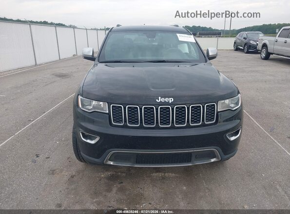 1C4RJFBG8JC136104 2018 JEEP GRAND CHEROKEE Black Սարքավորումների վահանակի տեսք