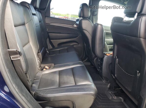 1C4RJFBG8JC236087 2018 JEEP GRAND Blue Rear seats view