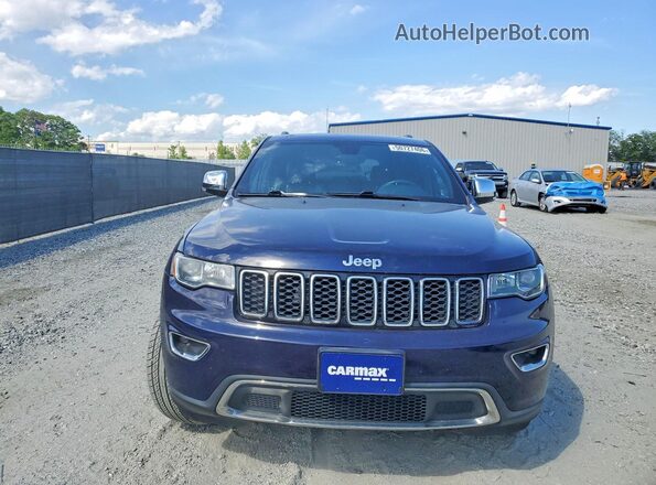 1C4RJFBG8JC236087 2018 JEEP GRAND Blue Front view