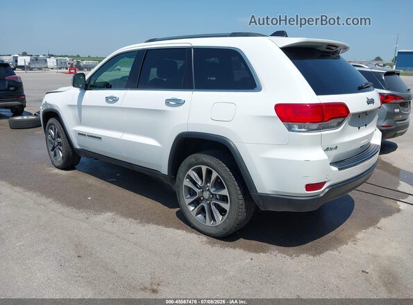 1C4RJFBG8JC311273 2018 JEEP GRAND CHEROKEE White Tył lewy