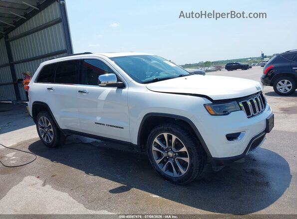 1C4RJFBG8JC311273 2018 JEEP GRAND CHEROKEE White Widok wnętrza z tyłu
