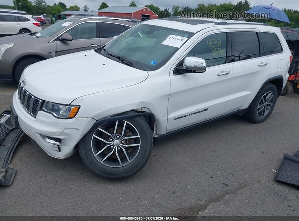 1C4RJFBG8JC350879 2018 JEEP GRAND CHEROKEE White Առջևի ձախ երեք քառորդ տեսարան