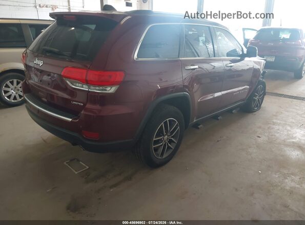 1C4RJFBG8JC402124 2018 JEEP GRAND CHEROKEE Красный Задняя правая четверть