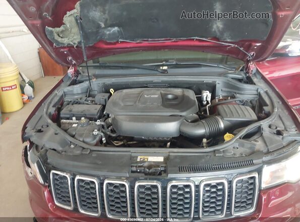1C4RJFBG8JC402124 2018 JEEP GRAND CHEROKEE Красный Вид сзади