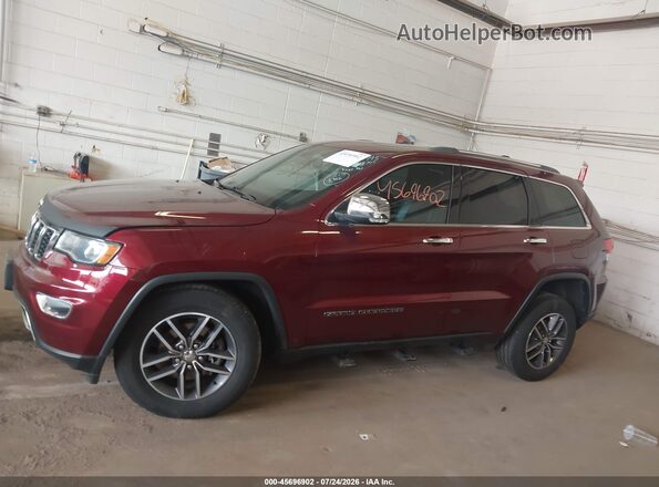 1C4RJFBG8JC402124 2018 JEEP GRAND CHEROKEE Красный Панорамный вид салона 360°