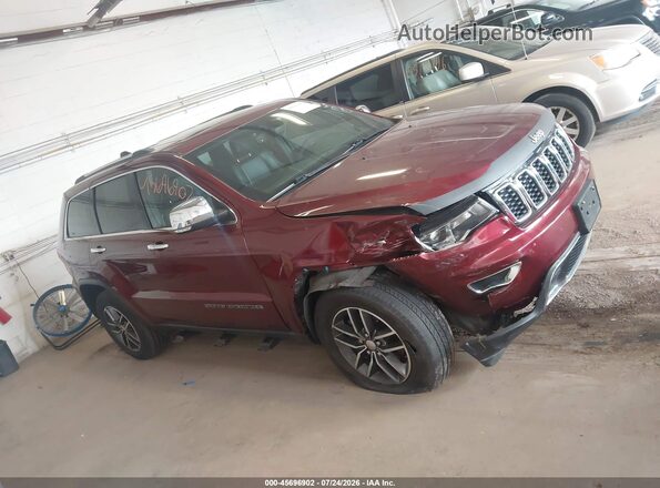 1C4RJFBG8JC402124 2018 JEEP GRAND CHEROKEE Красный Вид задней части салона