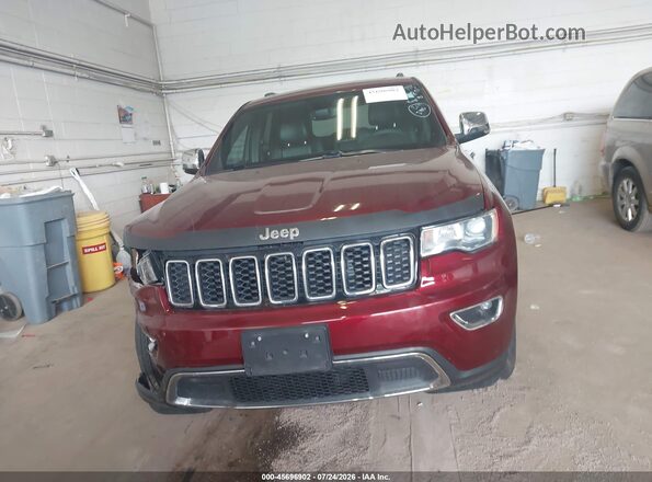 1C4RJFBG8JC402124 2018 JEEP GRAND CHEROKEE Красный Вид щитка приборов