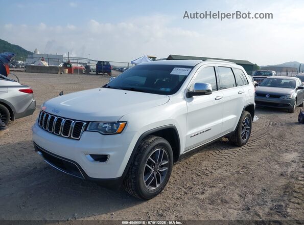 1C4RJFBG8KC613986 2019 JEEP GRAND CHEROKEE White Vista tres cuartos delantera izquierda