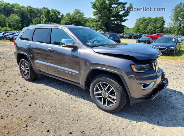 1C4RJFBG8KC772779 2019 JEEP GRAND Серый Передняя правая четверть