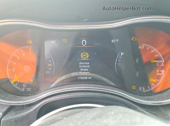1C4RJFBG8KC782079 2019 JEEP GRAND Black Вид щитка приладів