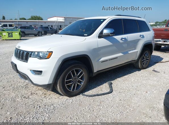 1C4RJFBG8LC115367 2020 JEEP GRAND CHEROKEE White წინა მარცხენა ხედი სამი მეოთხედიდან