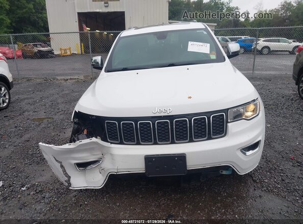 1C4RJFBG8LC313544 2020 JEEP GRAND CHEROKEE White Widok zestawu wskaźników