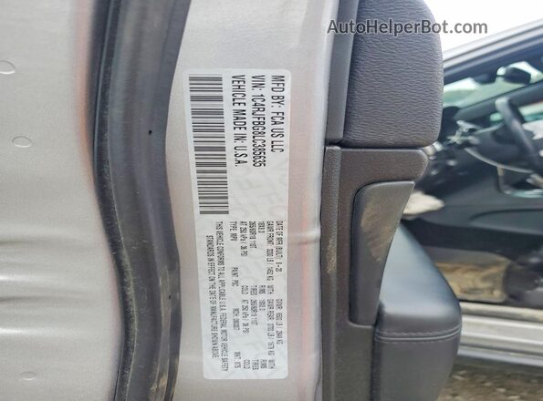 1C4RJFBG8LC385635 2020 JEEP GRAND Серый Вид наклейки с VIN-кодом