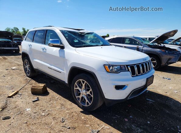 1C4RJFBG8LC408797 2020 JEEP GRAND Белый Передняя правая четверть