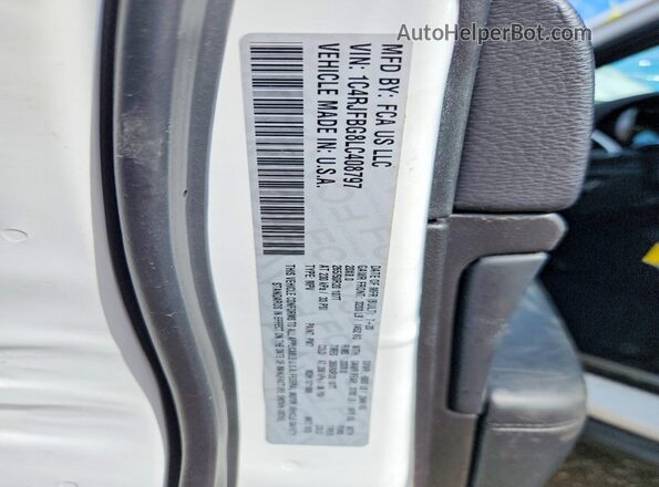 1C4RJFBG8LC408797 2020 JEEP GRAND Белый Вид подкапотного пространства