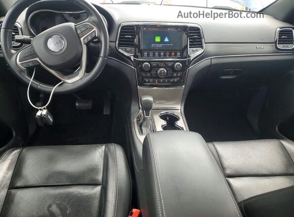 1C4RJFBG8MC736836 2021 JEEP GRAND Синий Вид панели приборов