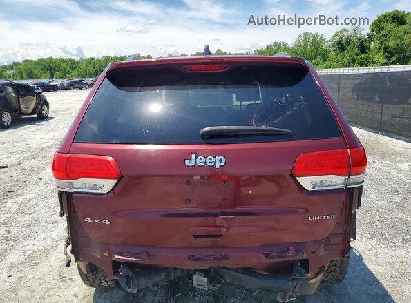 1C4RJFBG9GC461840 2016 JEEP GRAND Бордовый Вид сзади