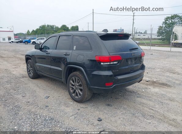 1C4RJFBG9GC496085 2016 JEEP GRAND CHEROKEE Black უკანა მარცხენა