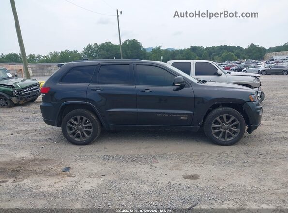 1C4RJFBG9GC496085 2016 JEEP GRAND CHEROKEE Black უკანა სალონის ხედი