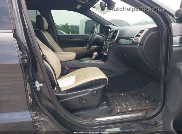 1C4RJFBG9GC496085 2016 JEEP GRAND CHEROKEE Black წინა სალონის ხედი