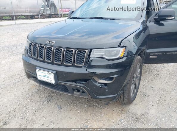 1C4RJFBG9GC496085 2016 JEEP GRAND CHEROKEE Black წინა ხედი