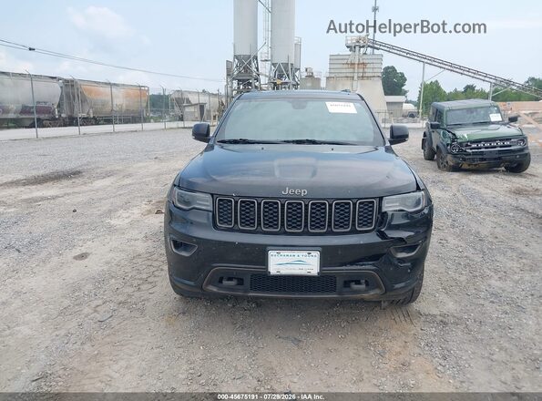 1C4RJFBG9GC496085 2016 JEEP GRAND CHEROKEE Black ხელსაწყოთა პანელის ხედი