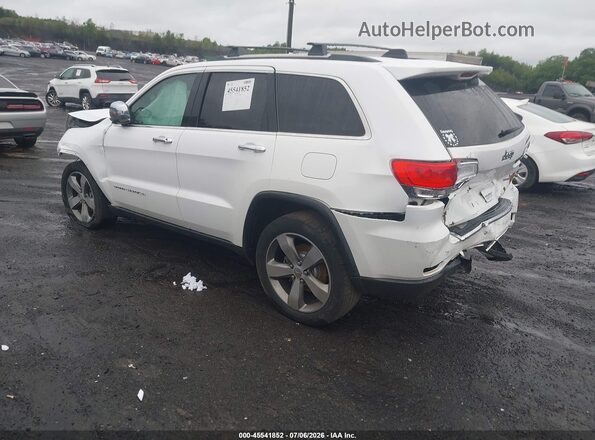 1C4RJFBG9GC496782 2016 JEEP GRAND CHEROKEE White Trasero izquierdo
