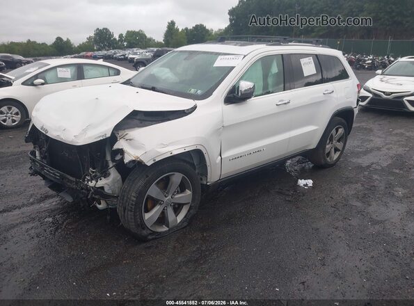1C4RJFBG9GC496782 2016 JEEP GRAND CHEROKEE White Vista tres cuartos delantera izquierda