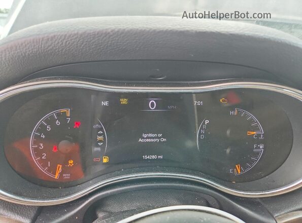 1C4RJFBG9HC695526 2017 JEEP GRAND Black Սարքավորումների վահանակի տեսք