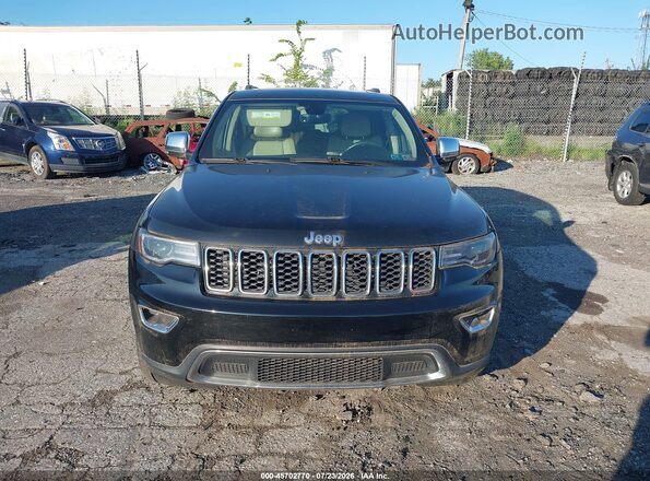 1C4RJFBG9HC782682 2017 JEEP GRAND CHEROKEE Black Vista del cuadro de instrumentos